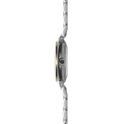 HERBELIN Montre Galet Blanc cadran bicolore fond blanc bracelet acier bicolore Online