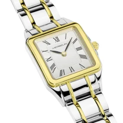 HERBELIN Montre Luna Argent cadran bicolore fond argenté bracelet acier bicolore Discount