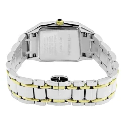 HERBELIN Montre Luna Argent cadran bicolore fond argenté bracelet acier bicolore Discount