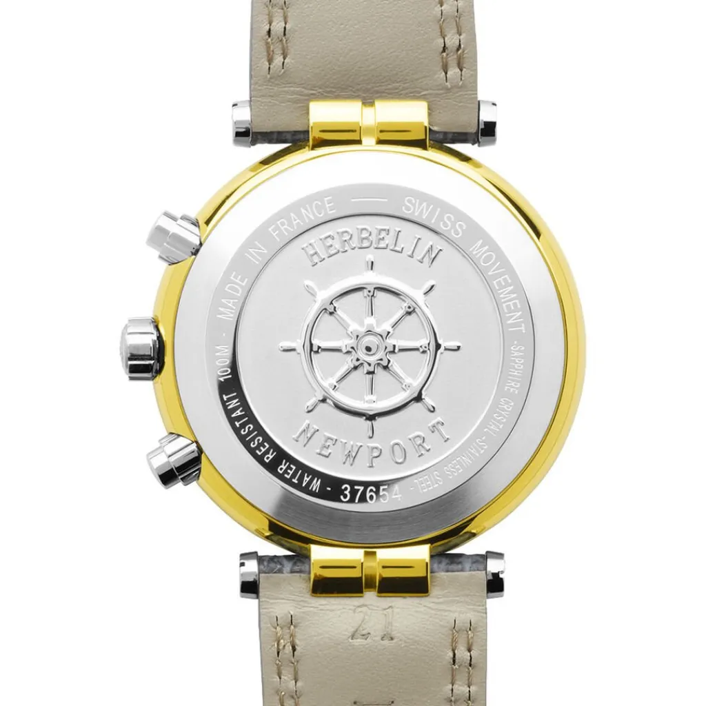 HERBELIN Montre Newport Originals Bleu Clearance