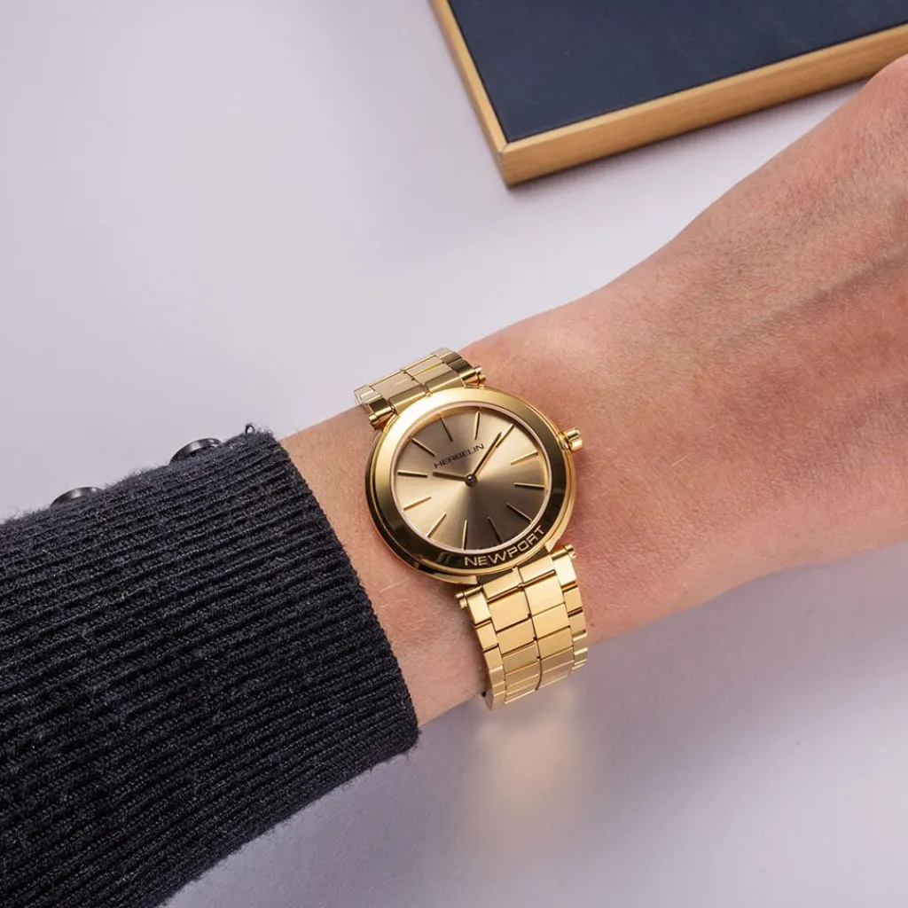 HERBELIN Montre Newport Slim Champagne Online