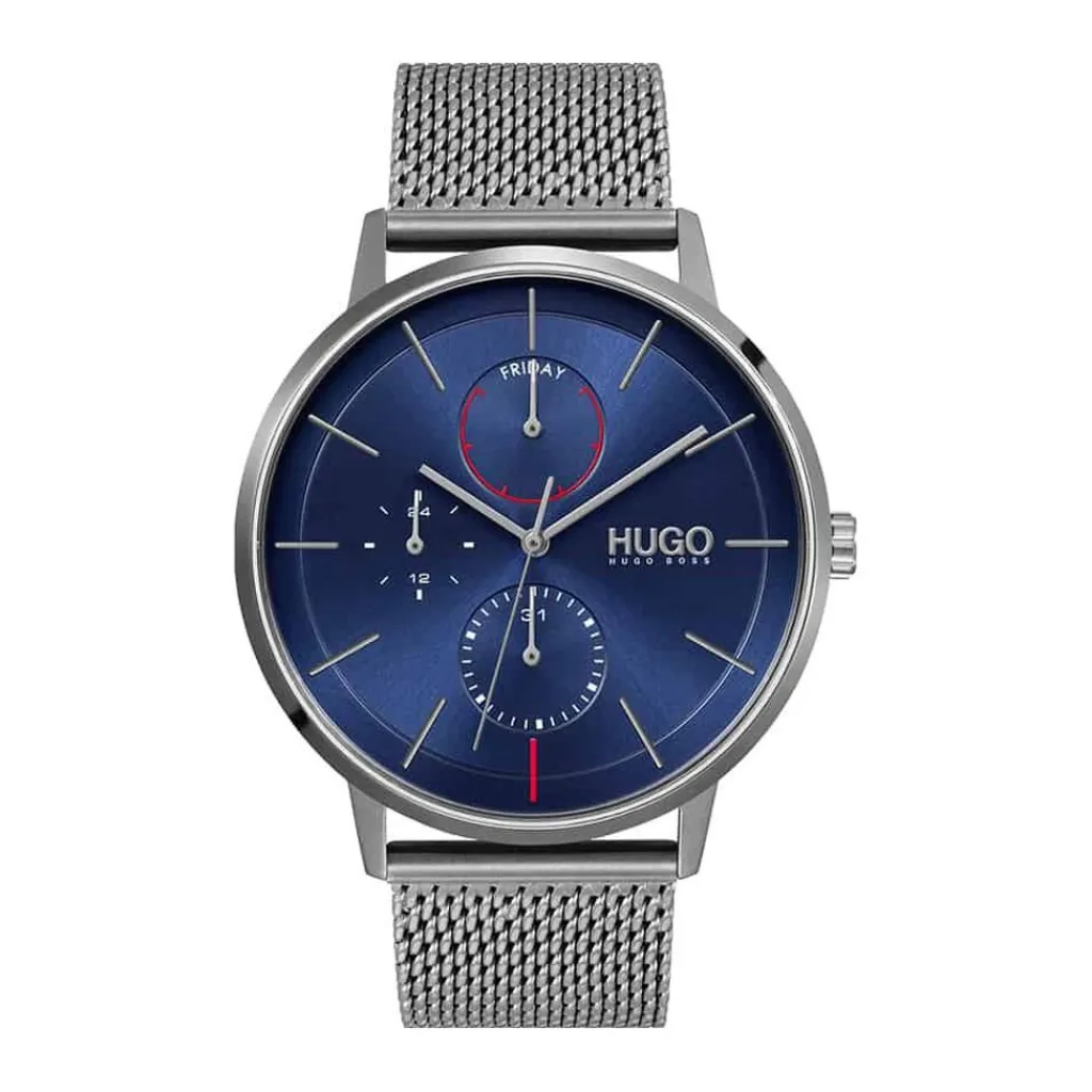 HUGO Montre Exist Bleu Discount