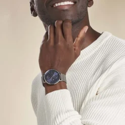 HUGO Montre Exist Bleu Discount