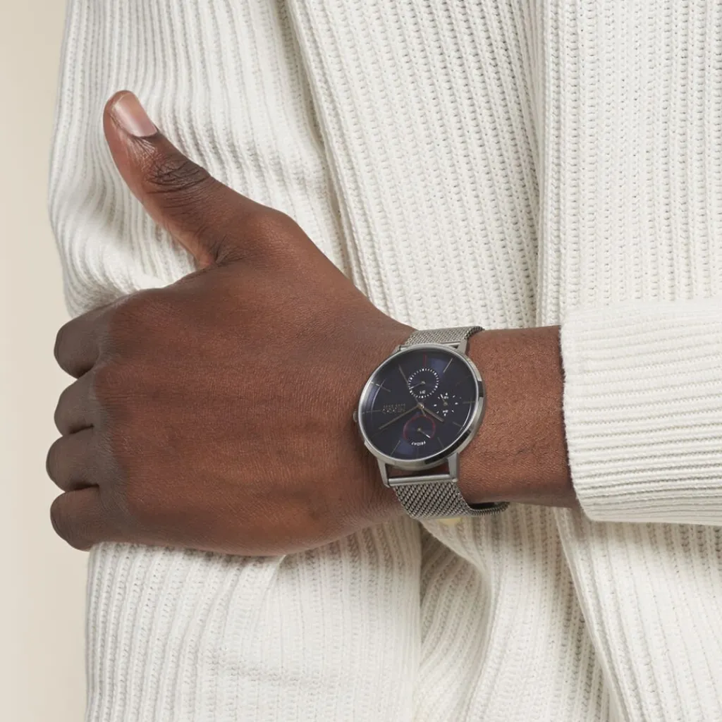 HUGO Montre Exist Bleu Discount