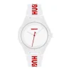 HUGO Montre Litforhim Blanc
