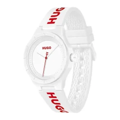 HUGO Montre Litforhim Blanc