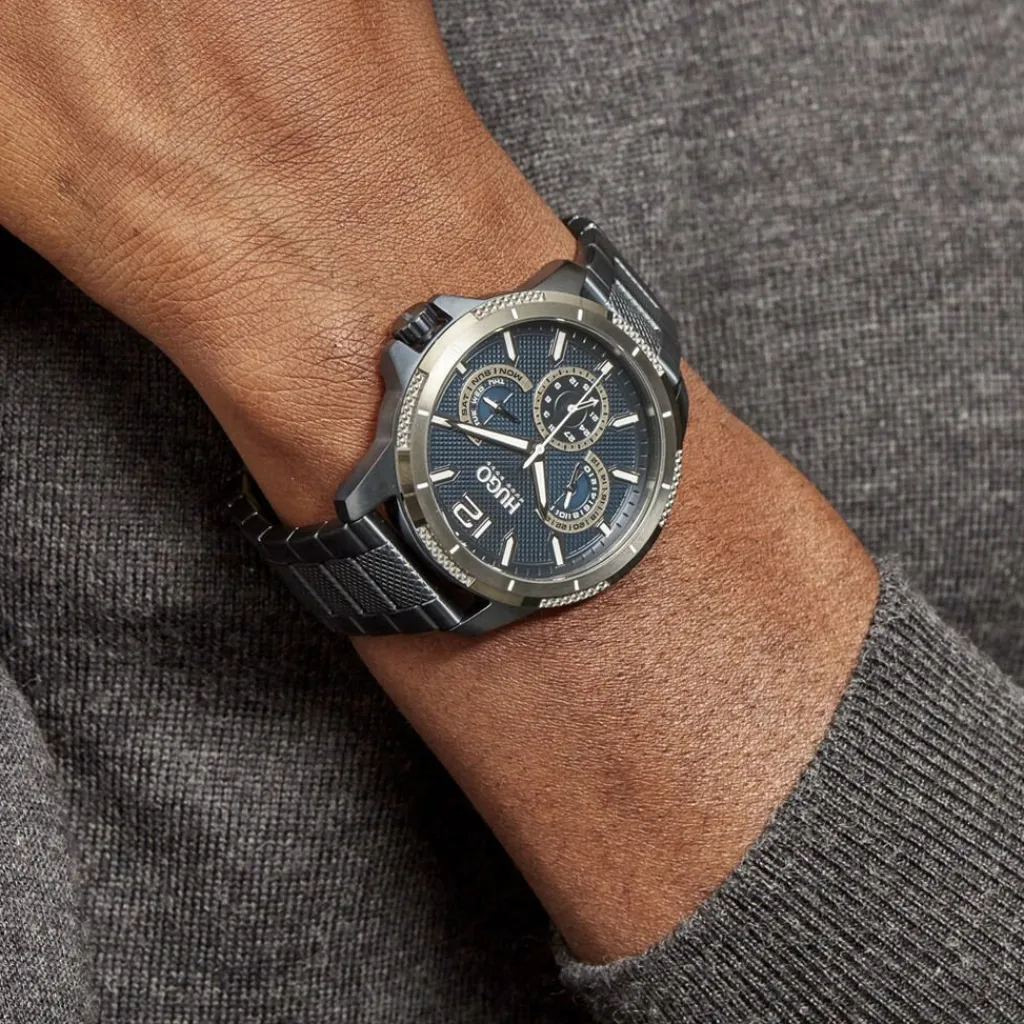 HUGO Montre Sport Bleu Sale