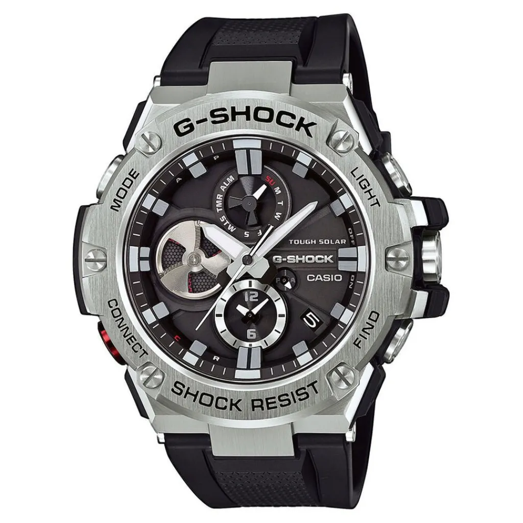 CASIO G-SHOCK Montre Hybride G-steel Noir Discount