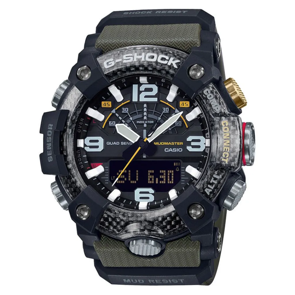 CASIO G-SHOCK Montre Hybride Mudmaster Noir Hot