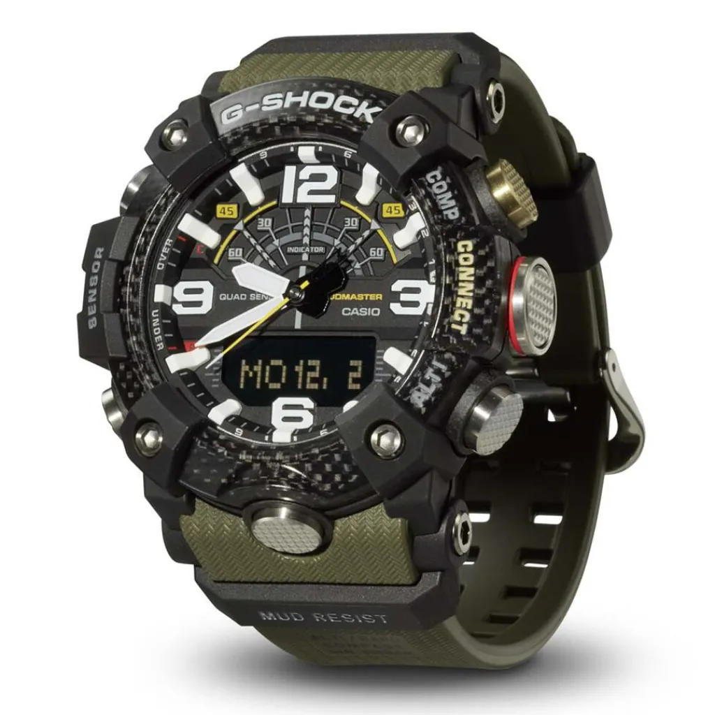 CASIO G-SHOCK Montre Hybride Mudmaster Noir Hot