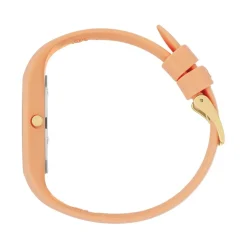 ICE WATCH Montre Cosmos Abricot cadran doré fond abricot bracelet silicone abricot Clearance