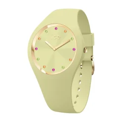 ICE WATCH Montre Cosmos Vert cadran doré fond vert bracelet silicone vert Online