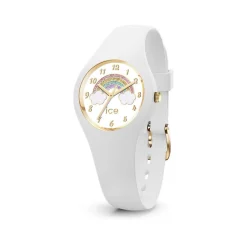 ICE WATCH Montre Fantasia Blanc cadran blanc fond blanc bracelet silicone blanc Clearance