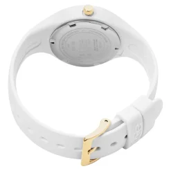 ICE WATCH Montre Fantasia Blanc cadran blanc fond blanc bracelet silicone blanc Clearance