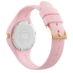 ICE WATCH Montre Fantasia Blanc cadran rose fond blanc bracelet silicone rose
