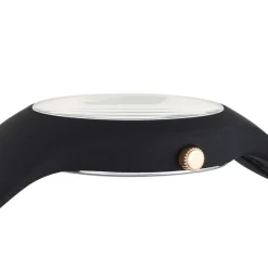 ICE WATCH Montre Glam Noir cadran noir fond noir bracelet silicone noire Hot