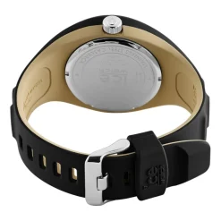 ICE WATCH Montre Pierre Leclercq Noir cadran noir fond noir bracelet silicone noire Hot