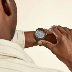 ICE WATCH Montre Pierre Leclercq Bleu cadran bleu fond bleu bracelet silicone bleu