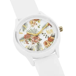 ICE WATCH Montre Solar Power Blanc cadran blanc fond blanc bracelet silicone blanc Best