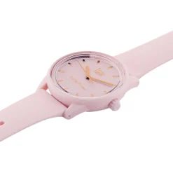 ICE WATCH Montre Solar Power Rose cadran rose fond rose bracelet silicone rose Hot
