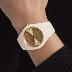 ICE WATCH Montre Sunset Multicolore cadran beige fond multicolore bracelet silicone beige Outlet