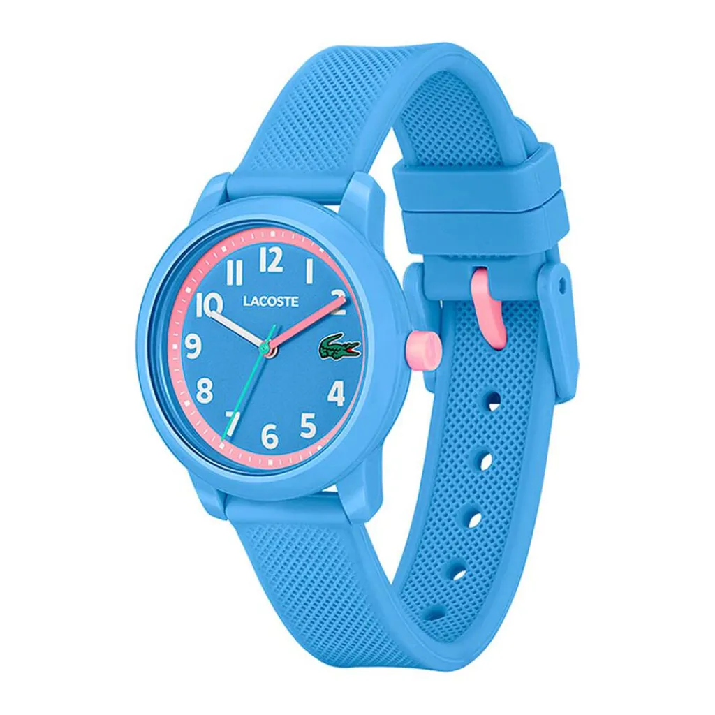 LACOSTE Montre 12.12 Kids Bleu cadran bleu fond bleu bracelet silicone bleu Sale