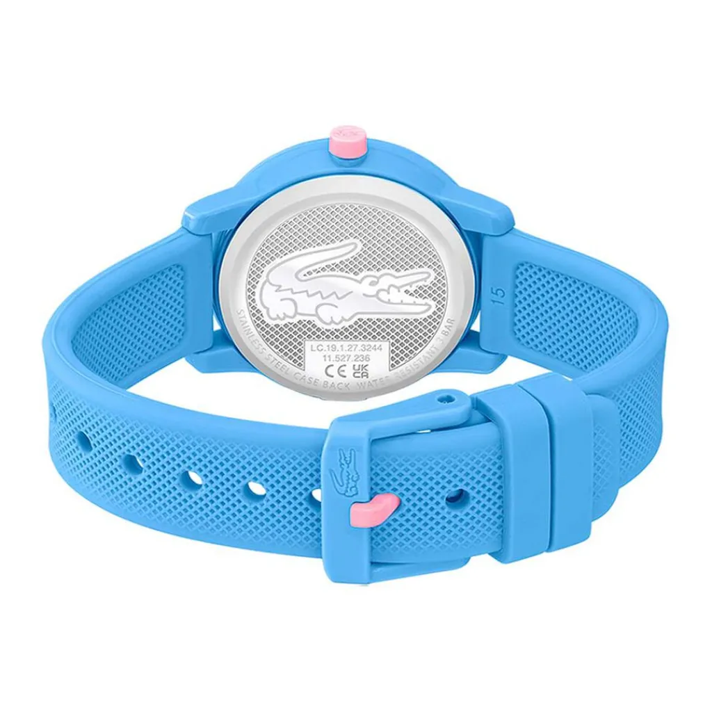 LACOSTE Montre 12.12 Kids Bleu cadran bleu fond bleu bracelet silicone bleu Sale
