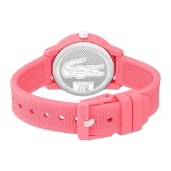 LACOSTE Montre 12.12 Kids Rose cadran rose fond rose bracelet silicone rose Hot