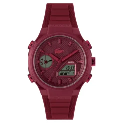 LACOSTE Montre Lc33 Bordeaux Discount