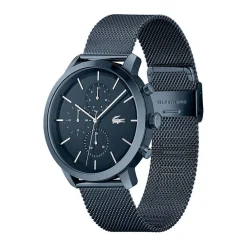 LACOSTE Montre Replay Bleu cadran bleu fond bleu bracelet acier bleu