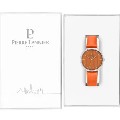 PIERRE LANNIER Montre Lannier Pierre Nature Acier Argenté Outlet