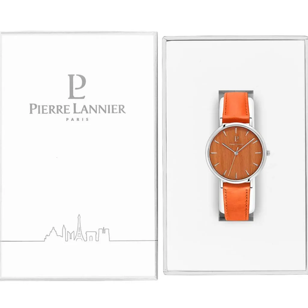 PIERRE LANNIER Montre Lannier Pierre Nature Acier Argenté Outlet