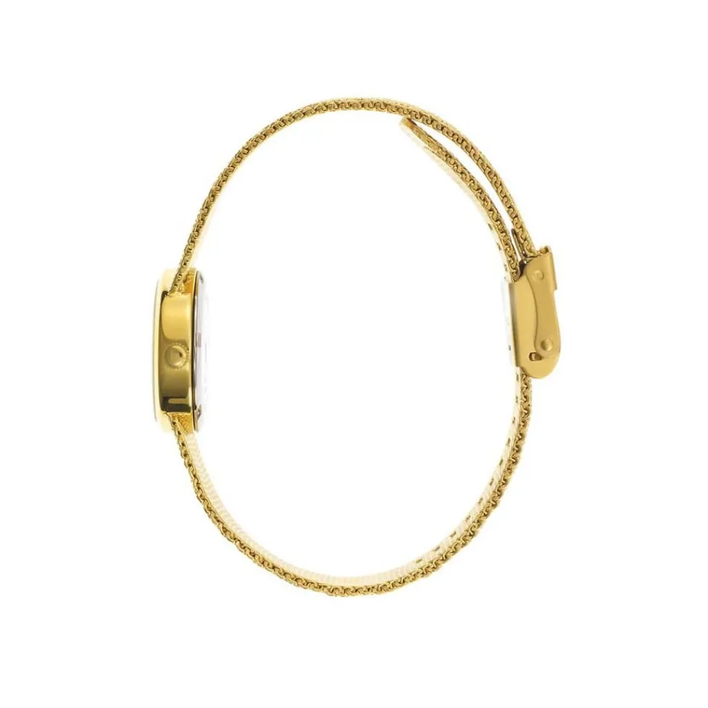 LIP Montre Henriette 22 Nacre Blanche cadran doré fond nacre blanche bracelet acier doré Best