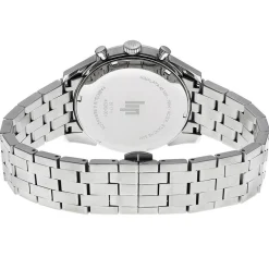 LIP Montre Himalaya Chrono Vert cadran argenté fond vert bracelet acier argenté Clearance