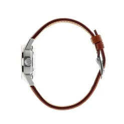 LIP Montre Himalaya C艙ur Battant Argenté diam&egrave;tre 29 argenté marron Sale