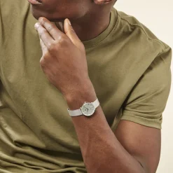 LIP Montre Himalaya Dauphine 29 Argenté cadran argenté fond argenté bracelet acier argenté