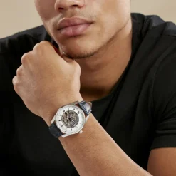 LIP Montre Himalaya Squelette Argenté New