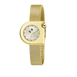 LIP Montre Mach 2000 Mini Moon Doré cadran doré fond doré bracelet acier doré Online