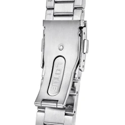 LOTUS Montre Automatico Bleu Sky cadran argenté fond bleu sky bracelet acier argenté Sale