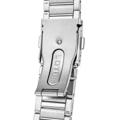 LOTUS Montre Automatico Vert cadran argenté fond vert bracelet acier argenté Clearance