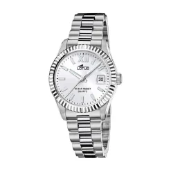 LOTUS Montre Freedom Collection Argenté cadran argenté fond argenté bracelet acier argenté Discount