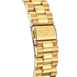 LOTUS Montre Freedom Collection Nacre Blanche cadran doré fond nacre blanche bracelet acier doré Sale