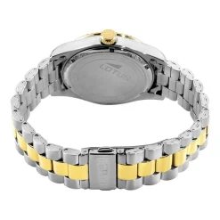 LOTUS Montre Freedom Collection Doré cadran argenté fond doré bracelet acier bicolore Clearance