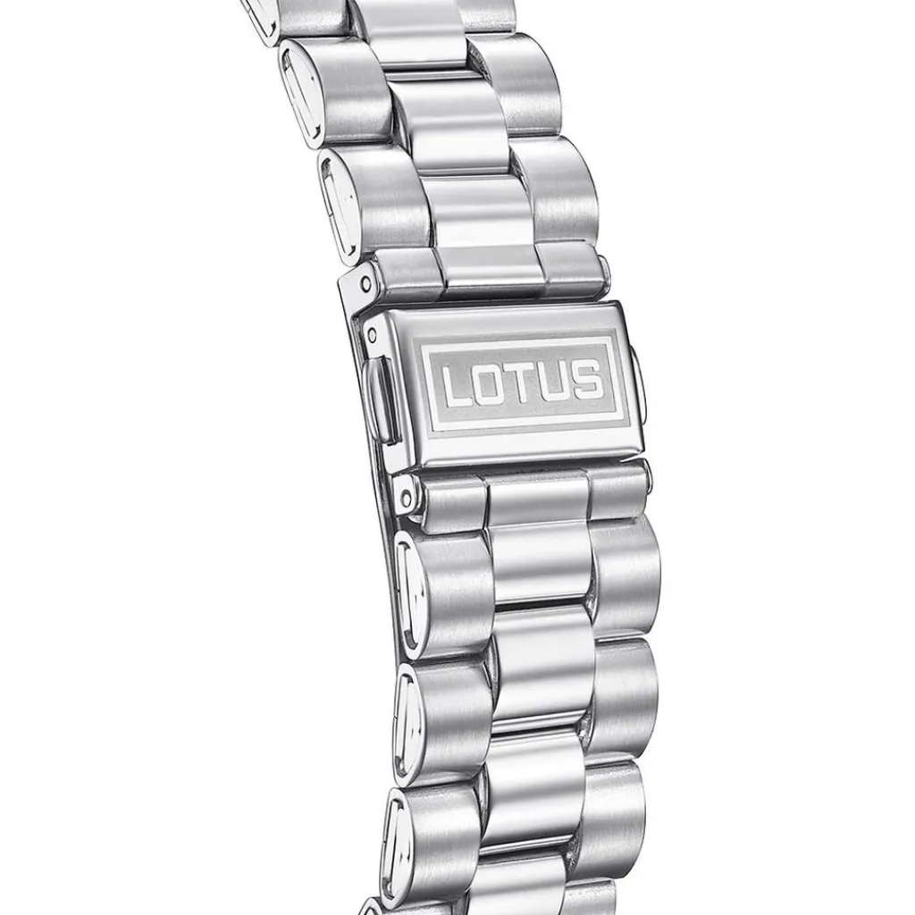 LOTUS Montre Freedom Collection Vert cadran argenté fond vert bracelet acier argenté Outlet