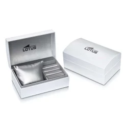 LOTUS Montre Freedom Collection Nacre Blanche cadran bicolore fond nacre blanche bracelet acier bicolore Outlet