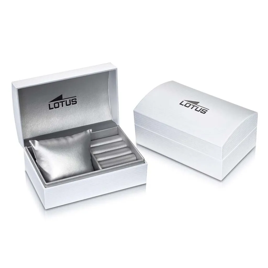 LOTUS Montre Freedom Collection Nacre Blanche cadran bicolore fond nacre blanche bracelet acier bicolore Outlet