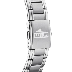LOTUS Montre Multifunction Vert cadran argenté fond vert bracelet acier argenté Online