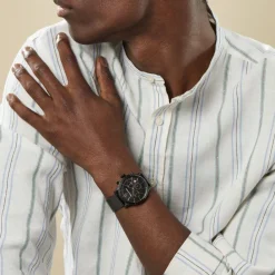 MASERATI Montre Epoca Noir cadran noir fond noir bracelet acier noir Clearance