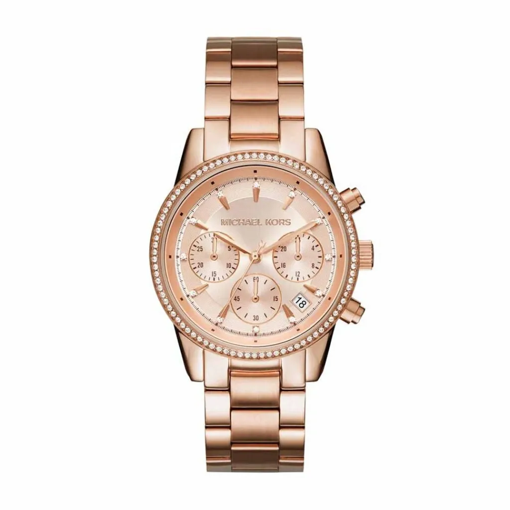 MICHAEL KORS Montre BRYANT Rose Discount