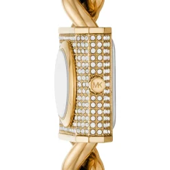 MICHAEL KORS Montre Chain Lock Doré Outlet